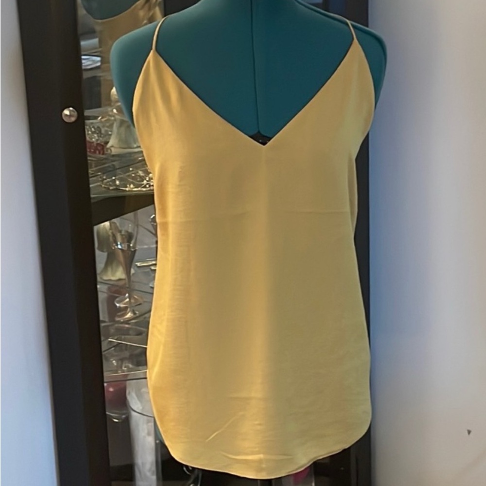 Express Yellow Cami Tank Top